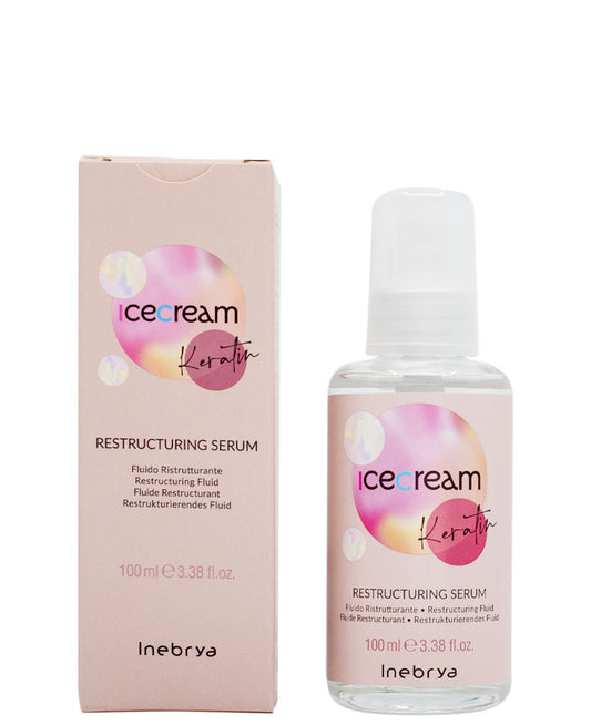 Inebrya Ice cream Keratin - Restructuring serum 100 ml