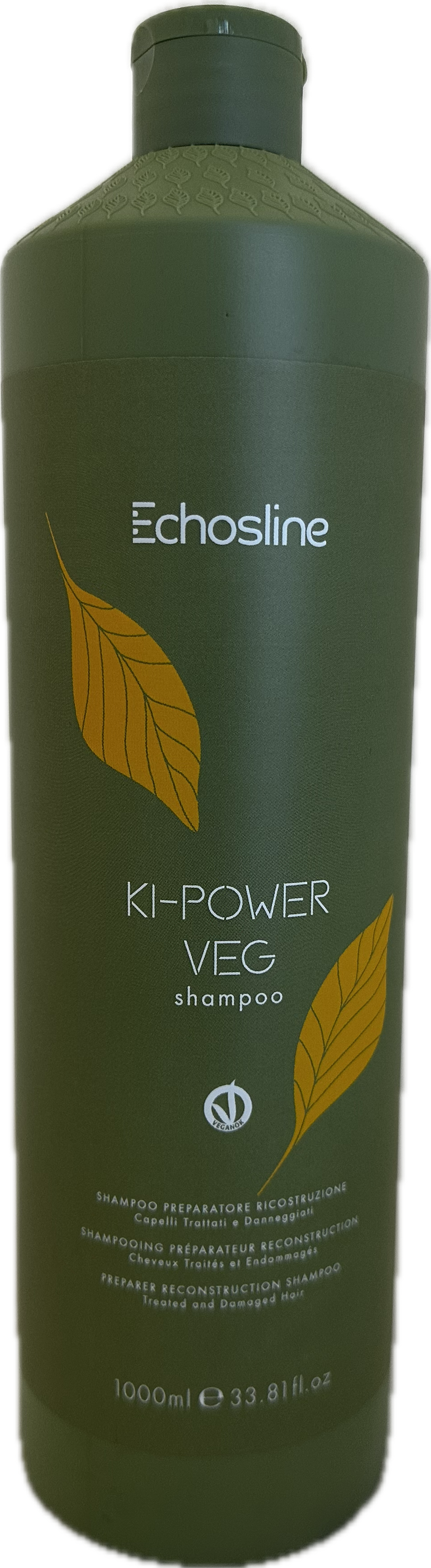 Echos Line Ki Power Veg Shampoo - Shampoo ricostruzione molecolare 1000 ml